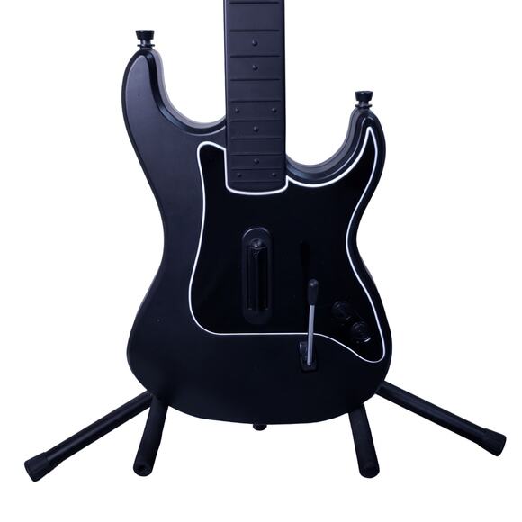 Guitar Hero Kramer Striker Wireless Controller PS2 PS3 No Dongle Tested Works - Picture 3 of 13